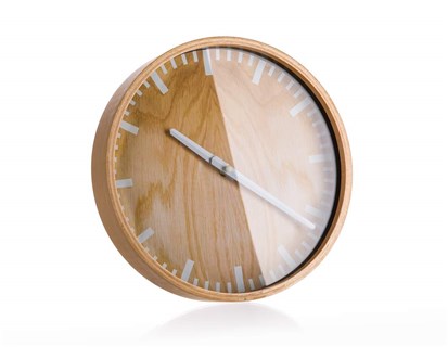 Hodiny nástěnné WOOD Deco 25 cm