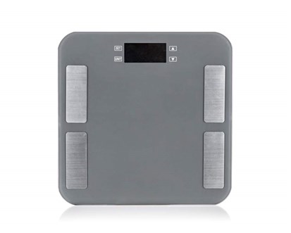 PRETTY UP Váha osobní digitální diagnostická PU-014D, 180 kg, stříbrná